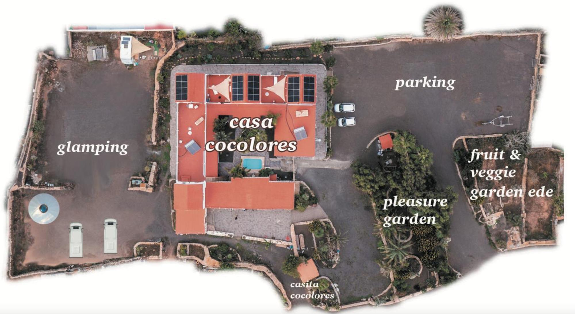 Casa Cocolores Villaverde  Buitenkant foto